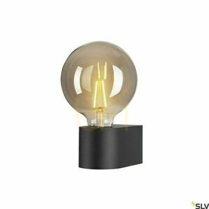 Väggarmatur SLV FITU CUBE svart E27 stål 1004738 small 2