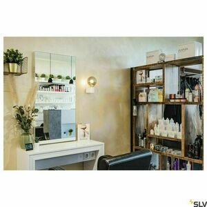 Väggarmatur SLV FITU CUBE WL vit E27 stål 1004739 small 3