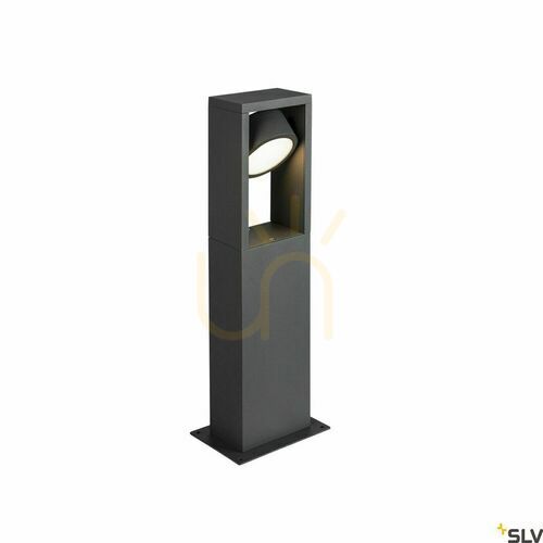 Kontrollera Utomhuslampa SLV ESKINA FRAME 45 FL antracit 15W IP65 1004749