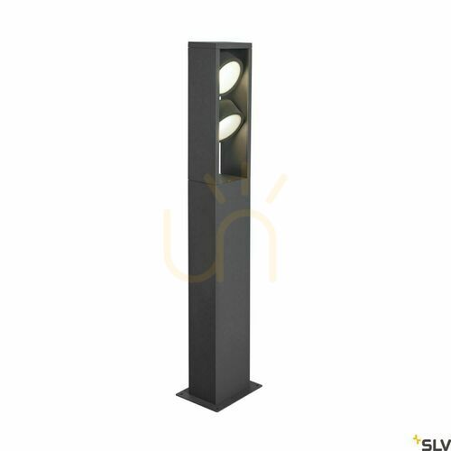 Kontrollera Outdoor Post Light SLV ESKINA FRAME 75 antracit 27W 1004751