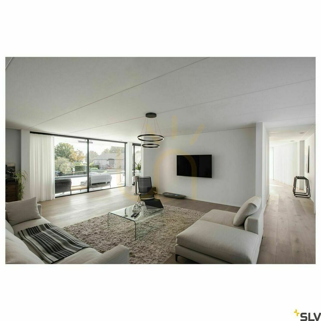 Display Pendant Light SLV ONE Double PD Black 60 cm 35W 2700/3000K 1004765 Pendant Light SLV ONE Double PD Black 60 cm 35W 2700/3000K 1004765