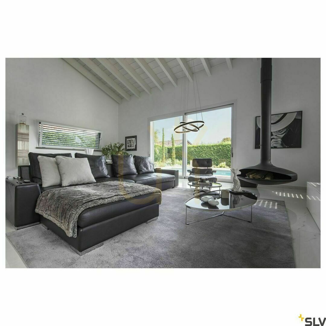 Visa Pendant Light SLV ONE Double PD Black 60 cm 35W 2700/3000K 1004765 Pendant Light SLV ONE Double PD Black 60 cm 35W 2700/3000K 1004765