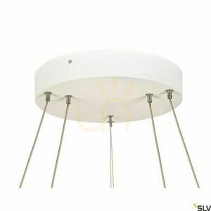 Pendant Light SLV ONE DOUBLE DALI White 80 cm 55W 3000/4000K 1004768 small 2