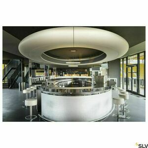 Pendant Light SLV ONE DOUBLE DALI White 80 cm 55W 3000/4000K 1004768 small 3