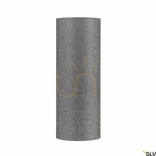 Kontrollera Lampskärm SLV FENDA grå textil 15x40 cm 1004773