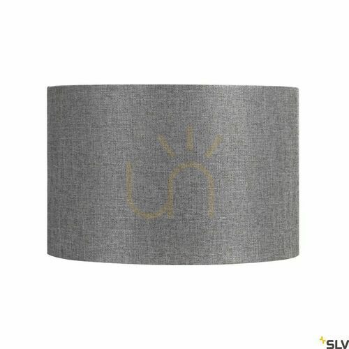 Kontrollera Lampskärm SLV FENDA grå textil Ø30 cm 1004774