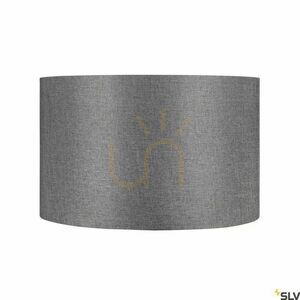 Lampskärm SLV FENDA grå 45,5 cm textil/stål 1004775 small 0