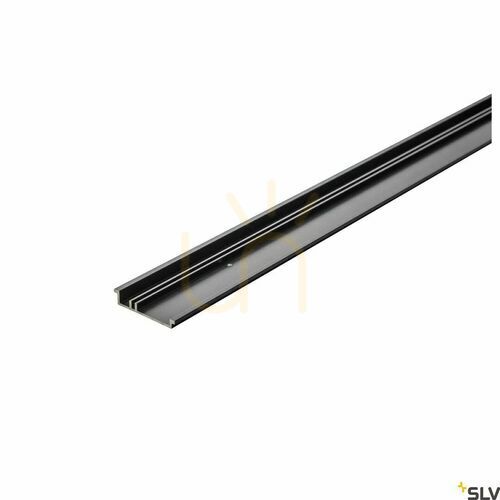 Kontrollera Installationsprofil SLV GRAZIA 60 svart aluminium 150 cm 1004902