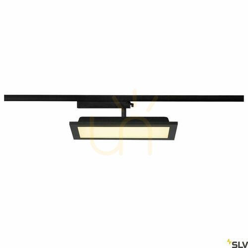 Kontrollera Spårljus SLV PANEL svart 18W 3000K 1800lm 150x300 mm 1004933