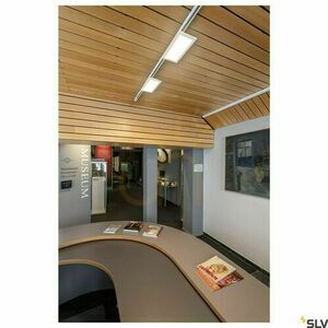 Spårljus SLV PANEL vit 18W 3000K 1800lm 150x300 mm 1004934 small 3