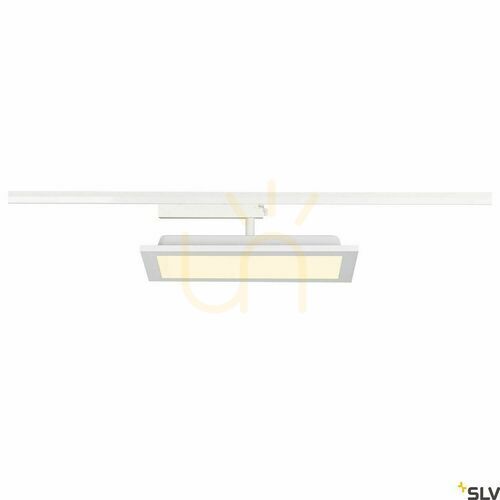 Kontrollera Spårljus SLV PANEL vit 18W 3000K 1800lm 150x300 mm 1004934