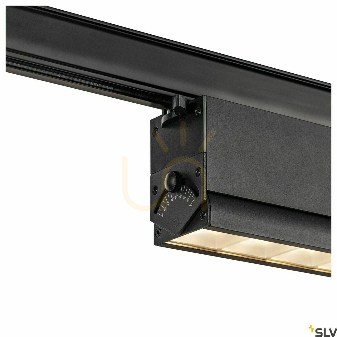 Utsikt Spårljus SLV SIGHT MOVE svart 26W 3000K 2700lm 3-fas 1004686 Spårljus SLV SIGHT MOVE svart 26W 3000K 2700lm 3-fas 1004686