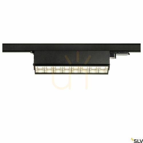 Kontrollera Spårljus SLV SIGHT MOVE svart 26W 4000K 3-fas 1004688