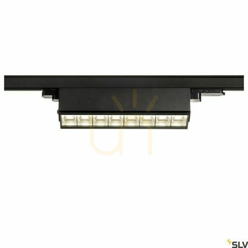 Kontrollera Spårljus SLV SIGHT MOVE DALI svart 26W 4000K 3100lm 3-fas 1004692