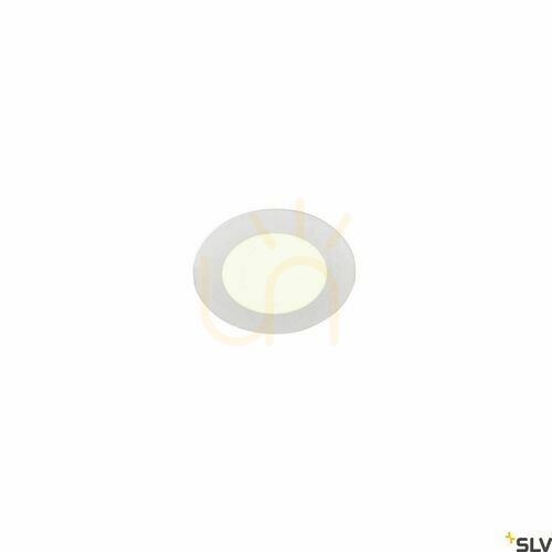 Kontrollera Infälld armatur SLV SENSER 12 DL vit 6W 4000K 470lm 1004694