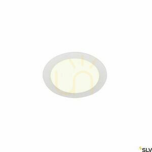 Infälld armatur SLV SENSER 18 DL vit 12W 4000K 1004695 small 0