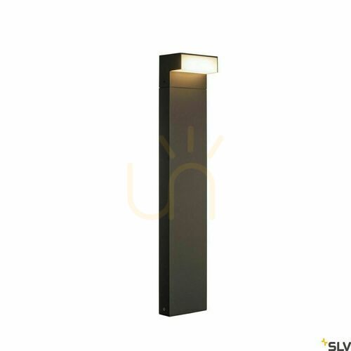 Kontrollera Outdoor pollare SLV L-LINE OUT 80 FL antracit 7W IP65 1003538