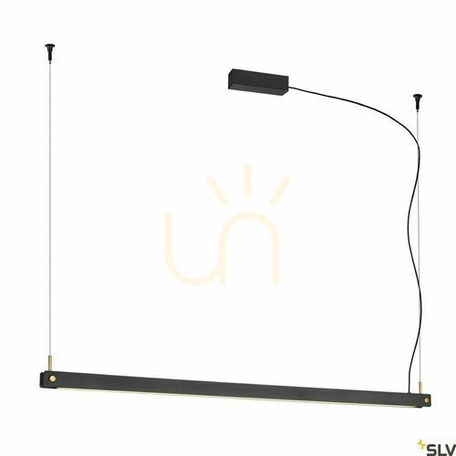 Kontrollera Pendellampa SLV NOYA PD Phase svart 120 cm 32W 2700/3000K 1003530