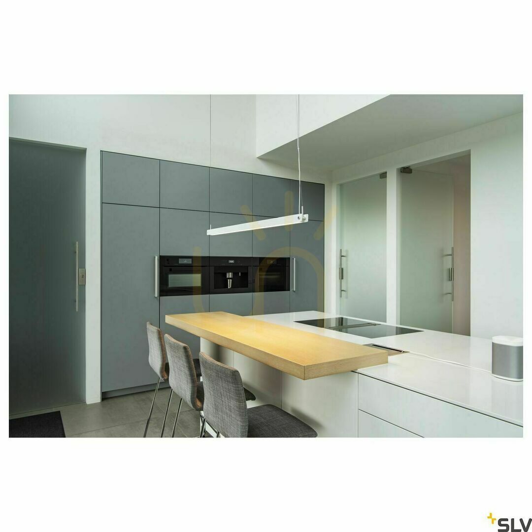 Display Pendellampa SLV NOYA PD PHASE vit 120 cm 32 W CCT 2700/3000 K 1003532 Pendellampa SLV NOYA PD PHASE vit 120 cm 32 W CCT 2700/3000 K 1003532