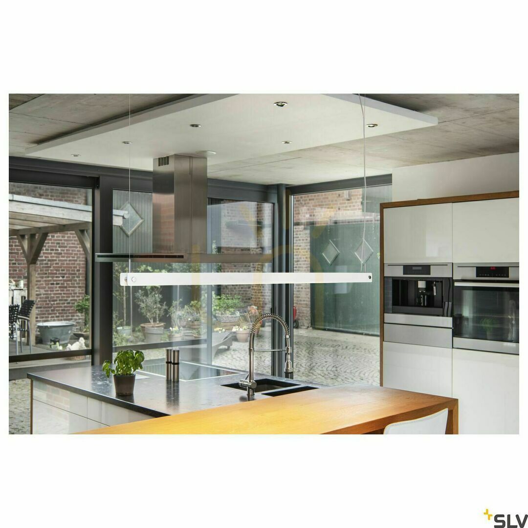 Visa Pendellampa SLV NOYA PD PHASE vit 120 cm 32 W CCT 2700/3000 K 1003532 Pendellampa SLV NOYA PD PHASE vit 120 cm 32 W CCT 2700/3000 K 1003532
