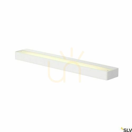 Kontrollera Vägglampa SLV SEDO 14 vit 18W 3000K 59,2 cm aluminium glas 151781