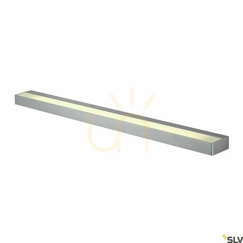 Kontrollera Vägglampa SLV SEDO 21 aluminium 89,5 cm 3000K 151796