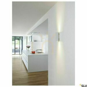 Utanpåliggande vägglampa SLV ENOLA_B vit GU10 50W 151801 small 1