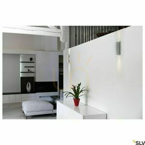 Utanpåliggande vägglampa SLV ENOLA_B vit GU10 50W 151801 small 2