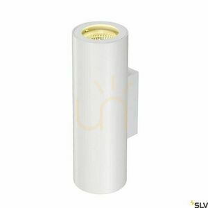 Utanpåliggande vägglampa SLV ENOLA_B vit GU10 50W 151801 small 5