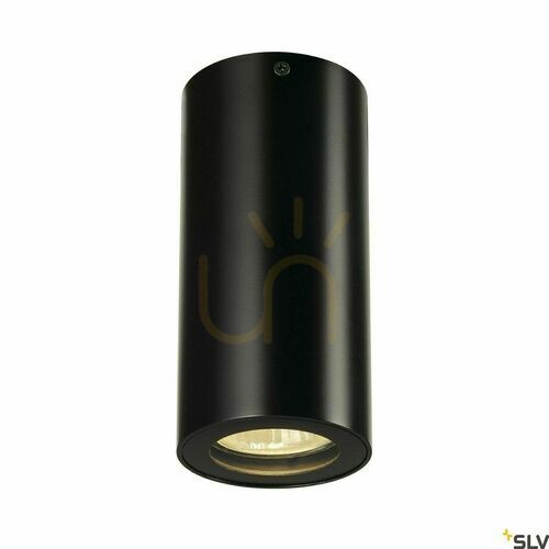 Kontrollera Taklampa SLV ENOLA_B CL-1 svart aluminium GU10 35W 151810
