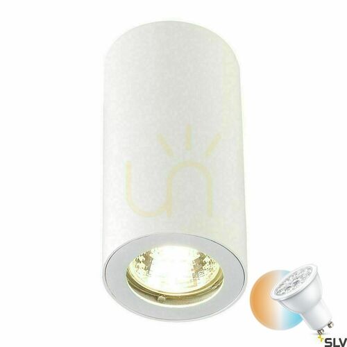 Kontrollera Taklampa SLV ENOLA_B CL-1 vit aluminium GU10 35W 151811