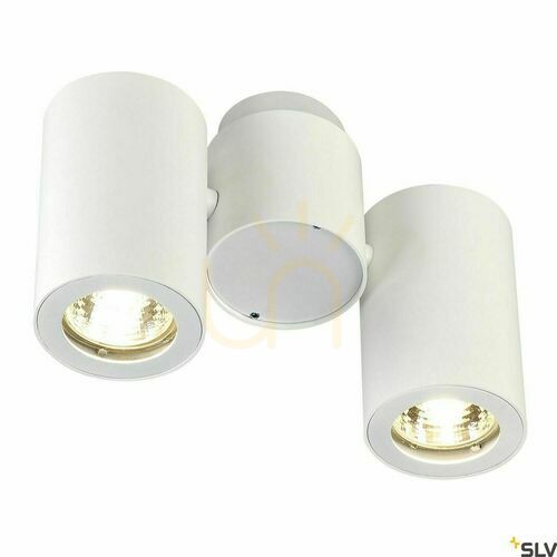 Kontrollera Inbyggd armatur SLV ENOLA_B vit GU10 50W 230V aluminium 151831