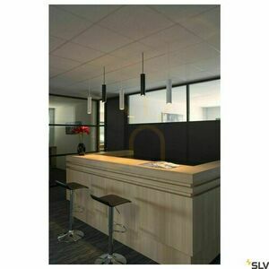 Pendant Light SLV ENOLA_B PD-1 White Aluminum GU10 50W 151851 small 2