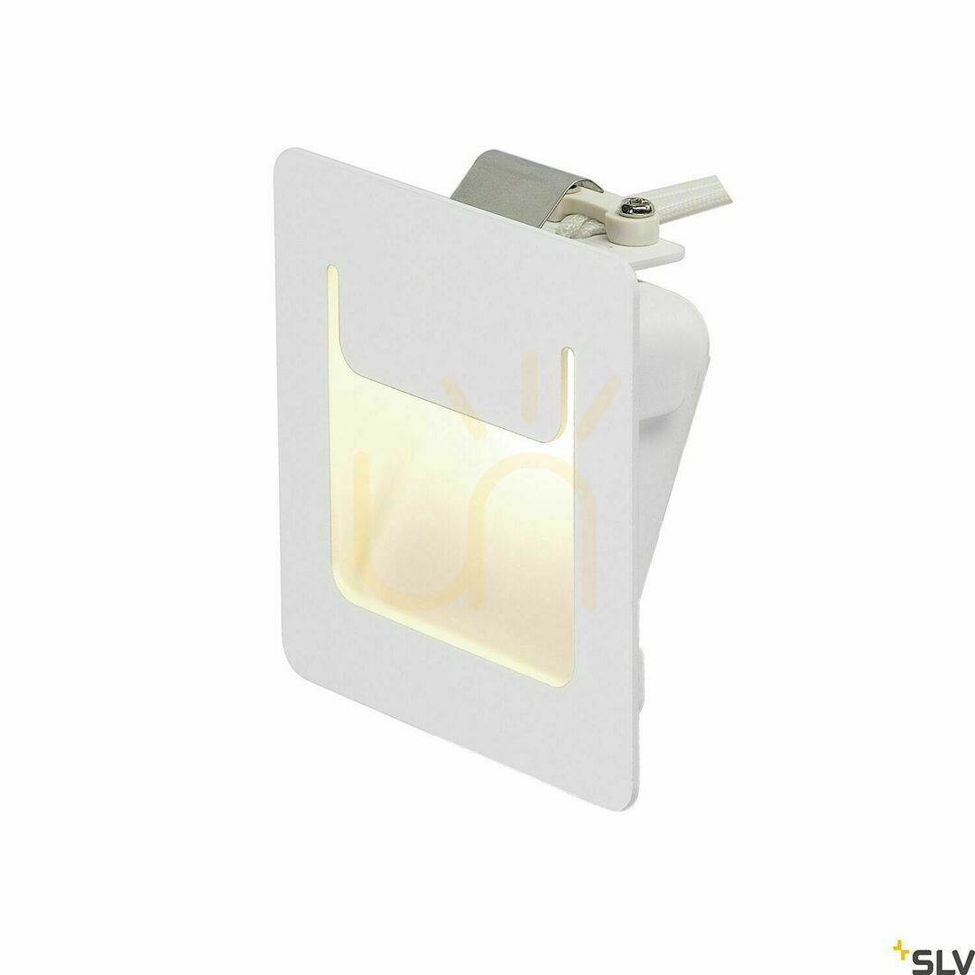 Kontrollera Infälld väggarmatur SLV DOWNUNDER PUR 80 vit LED 3,6W 3000K 151950 Infälld väggarmatur SLV DOWNUNDER PUR 80 vit LED 3,6W 3000K 151950