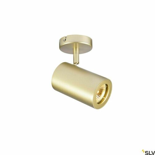 Kontrollera SLV ENOLA_B 152013 utanpåliggande spotlight, guld, GU10 QPAR51 max. 50 W