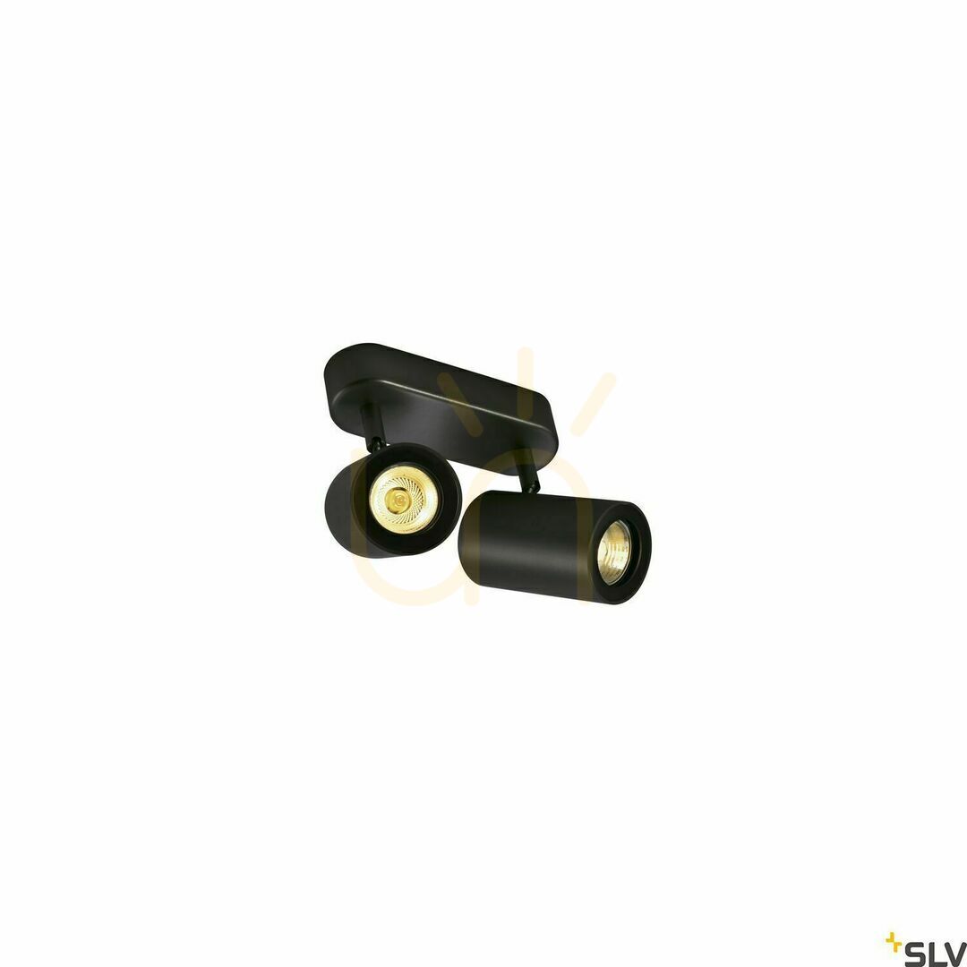 Utsikt Inbyggd armatur SLV ENOLA_B svart GU10 50W 152020 Inbyggd armatur SLV ENOLA_B svart GU10 50W 152020