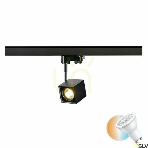 Kontrollera Spårljus SLV ALTRA DICE svart GU10 50W 3-fas 152320