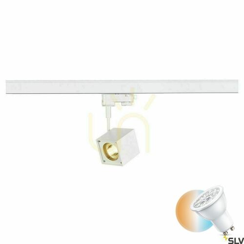 Kontrollera Spårljus SLV ALTRA DICE vit GU10 3-fas 50W 152321