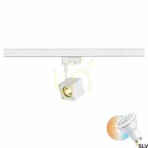 Spårljus SLV ALTRA DICE vit GU10 3-fas 50W 152321 small 0