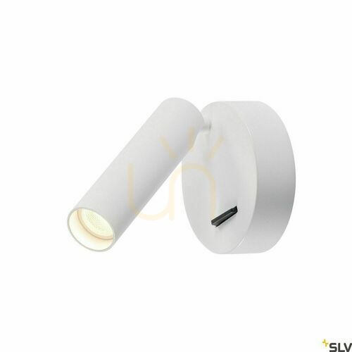 Kontrollera Vägglampa SLV KARPO vit LED 6W 3000K 152341