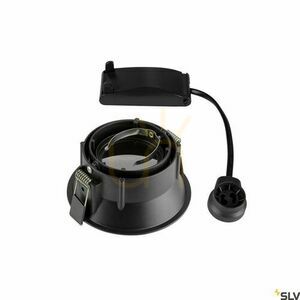 Infälld armatur SLV HORN-T svart aluminium 25W 230V 113140 1 Infälld armatur SLV HORN-T svart aluminium 25W 230V 113140 small 1