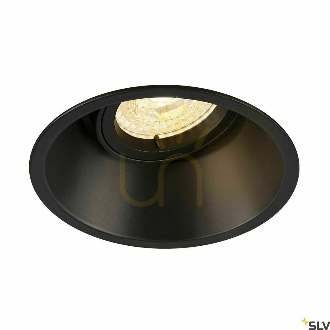 Utsikt Infälld armatur SLV HORN-T svart aluminium 25W 230V 113140 Infälld armatur SLV HORN-T svart aluminium 25W 230V 113140