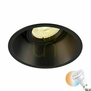 Infälld armatur SLV HORN-T svart aluminium 25W 230V 113140 0 Infälld armatur SLV HORN-T svart aluminium 25W 230V 113140 small 0