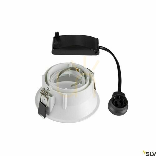 Kontrollera Infälld armatur SLV HORN GU10 vit vinklingsbar 113141