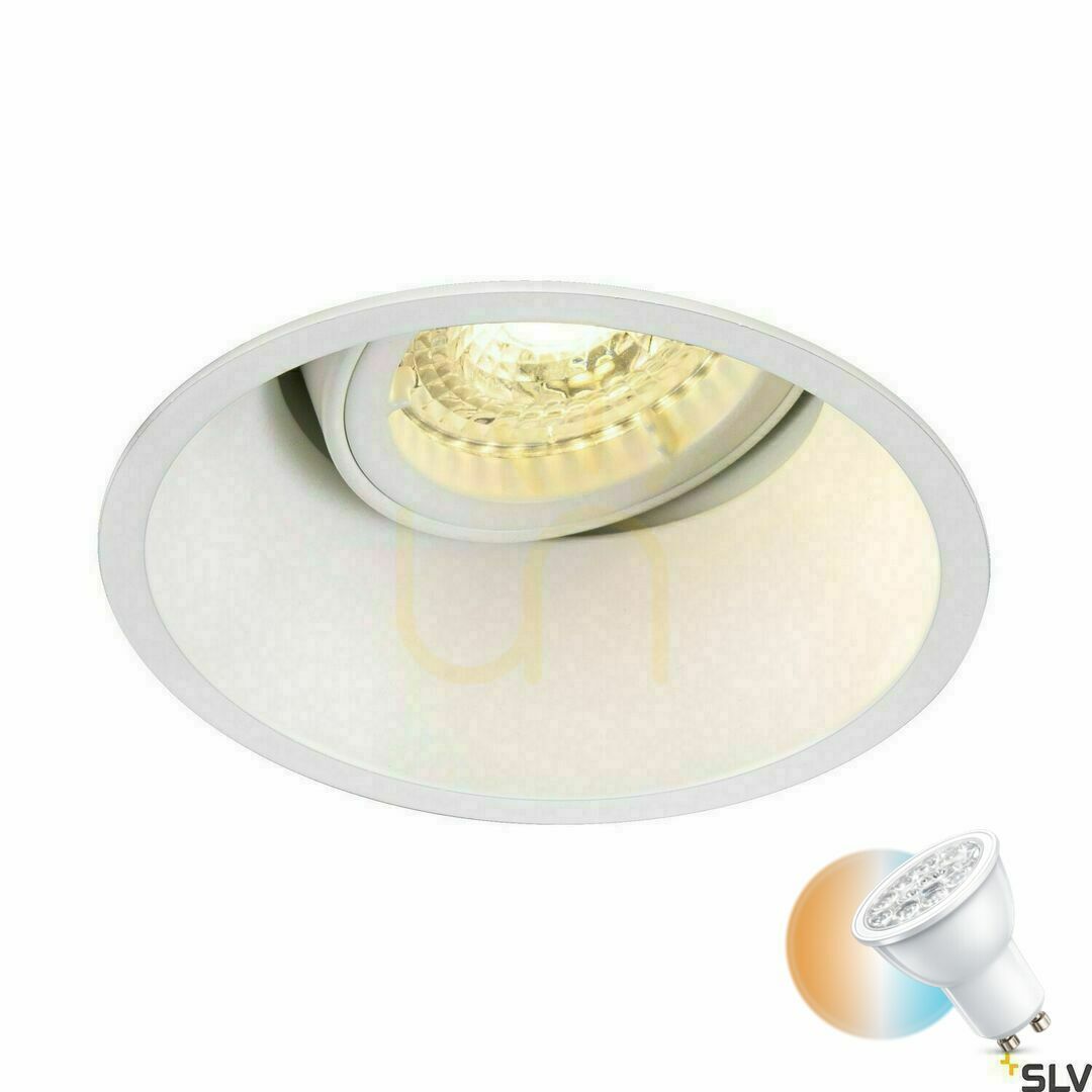 Kontrollera Infälld armatur SLV HORN vit 25W aluminium 230V 113141 Infälld armatur SLV HORN vit 25W aluminium 230V 113141