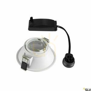 Infälld armatur SLV HORN-O vit 25W 230V 113161 1 Infälld armatur SLV HORN-O vit 25W 230V 113161 small 1