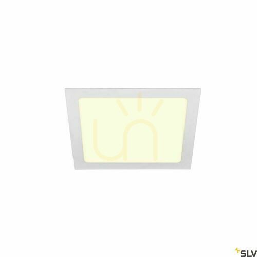 Kontrollera Infälld armatur SLV SENSER 24 vit 13W 3000K 1003013