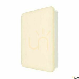 Utanpåliggande lampa SLV SIMA vit 24W 3000K IP44 30x30 cm 1005087 small 2