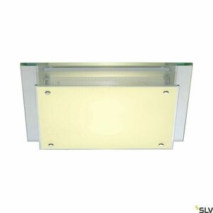 Inbyggd armatur SLV GLASSA transparent krom E27 60W 39 cm 155180 small 0