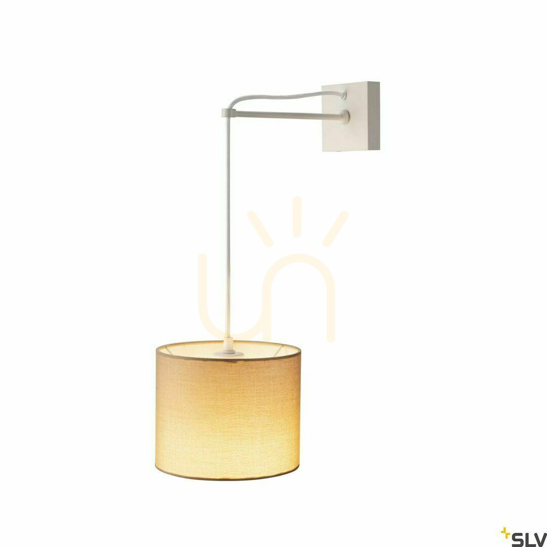 Utsikt Lampskärm SLV FENDA beige textil 30 cm 155583 Lampskärm SLV FENDA beige textil 30 cm 155583